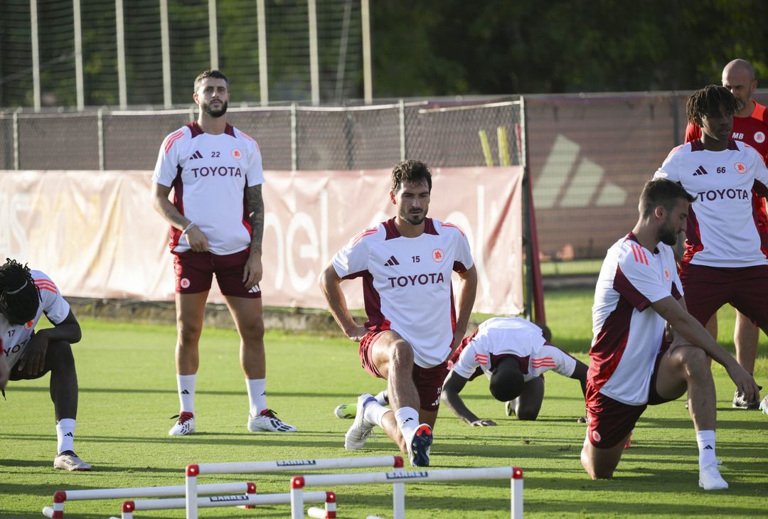 Trigoria, la rifinitura alla vigilia della sfida con il Venezia – FOTO GALLERY - immagine 3