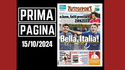 Prima pagina Tuttosport: “Di Canio: ‘Juventus, fatti prestare Zirkzee'”