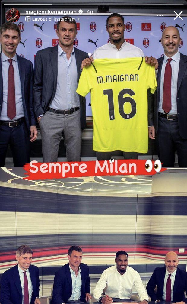 Milan, Maignan si unisce a Leao e Adli: misterioso messaggio sui social- immagine 2