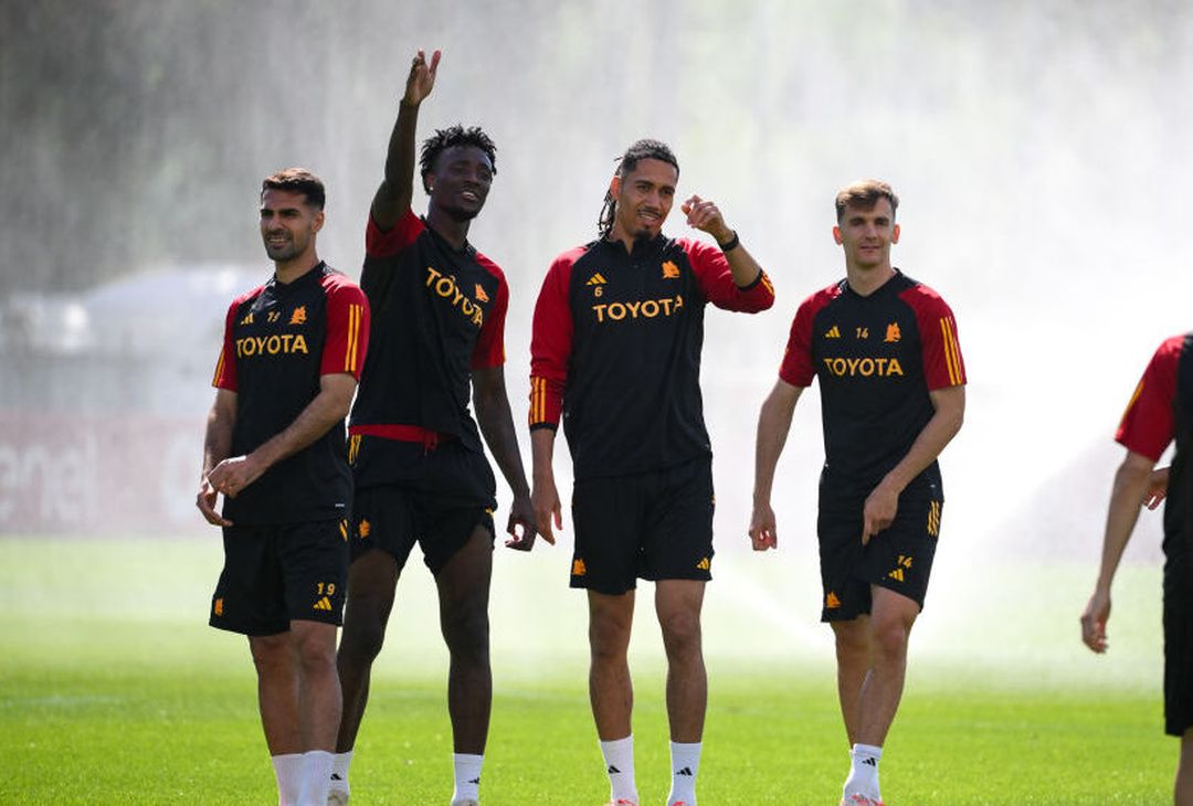 Roma, giornata di vigilia: la rifinitura a Trigoria – FOTO GALLERY- immagine 1