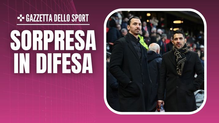 Zlatan Ibrahimovic, Giorgio Furlani e Geoffrey Moncada | calciomercato milan (getty images)