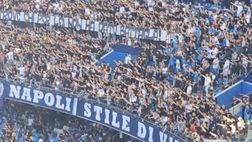 Il coro della Curva A contro i calciatori: “Mercenari senza palle siete voi!”