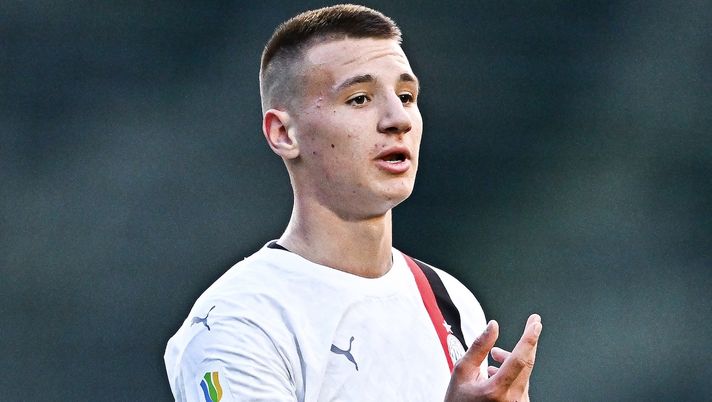 Francesco Camarda (attaccante AC Milan Primavera) | Milan News (Getty Images) Francesco Camarda AC Milan Primavera