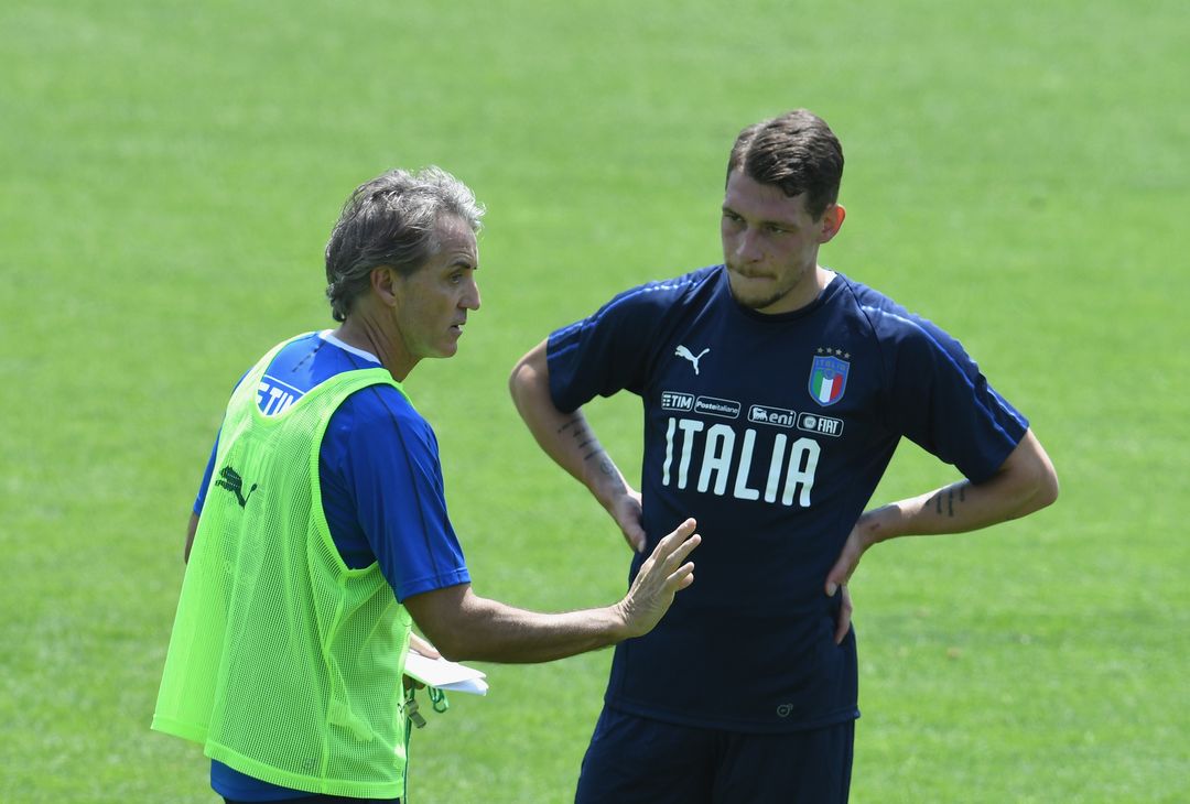 Fotogallery – Il primo allenamento azzurro di Belotti con Mancini - immagine 2