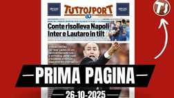 Prima pagina Tuttosport: “Conte risolleva Napoli. Inter in tilt”