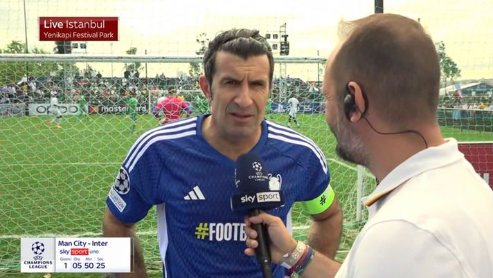 Figo: “Tutti dicono City favorito ma tutto può succedere. Inter forte e…” - immagine 1