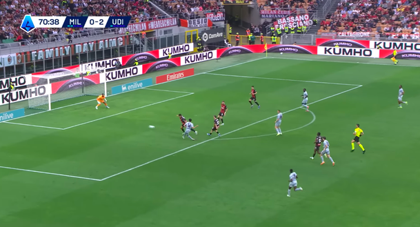 Milan-Udinese 0-3, l’analisi dei gol: tanti errori in difesa per i rossoneri- immagine 10