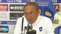 Pontedera-Pescara, Zeman: “Soddisfazione per risultato, prestazione può migliorare”