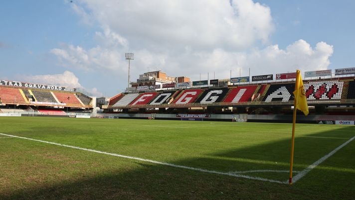Stadio Pino Zaccheria, Foggia (Foto di Juventus FC/Juventus FC via Getty Images) CUR in campo allo Zaccheria di Foggia: il luogo in cui mito e religione si intrecciano - immagine 1