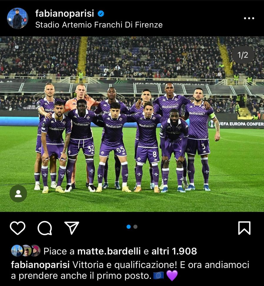 Parisi suona la carica: “Adesso prendiamoci il primo posto!”- immagine 2