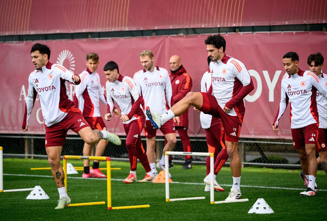 Trigoria, la ripresa degli allenamenti in vista del Parma – FOTO GALLERY- immagine 1