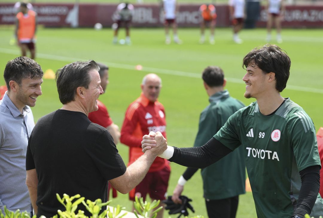 Trigoria, l’allenamento e la conferenza di Ranieri verso l’Atalanta – FOTO GALLERY - immagine 26