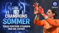 Gol evitati, Sommer penultimo in Serie A ma terzo in Champions: come spiegare questi dati
