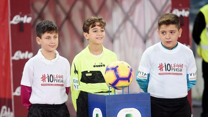 Serie A, nell’undicesima giornata si rinnova il sostegno a #ioleggoperché - immagine 1