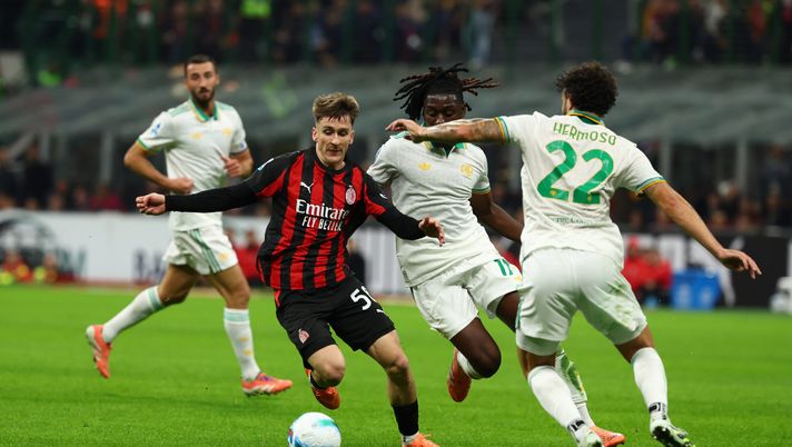 Getty Images Milan-Roma, Saelemaekers scatenato: furioso con tutti e fa ammonire Wesley - immagine 1