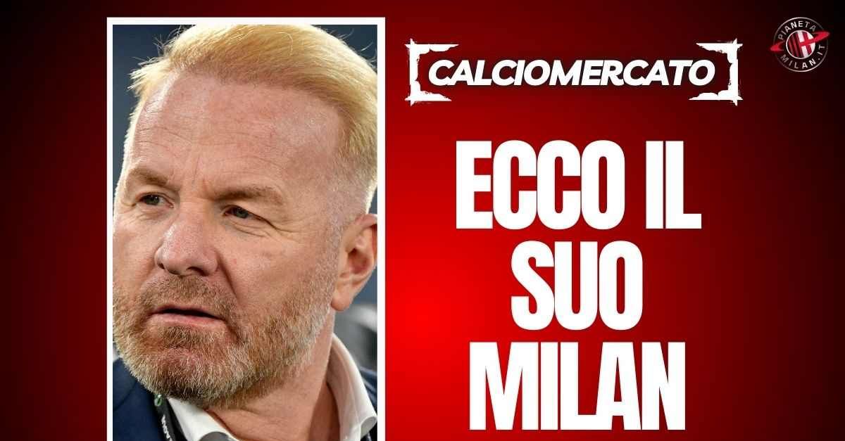 calciomercato milan le mosse di tare ecco come saranno i rossoneri