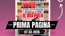 Prima pagina Gazzetta dello Sport: “Pulisic il bomber del Derby. Rifaccio il Diavolo”
