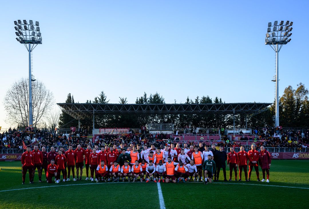 Roma, il primo allenamento del 2025 al Tre Fontane – FOTO GALLERY - immagine 7