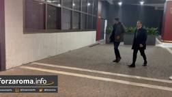 VIDEO – Roma-Slavia Praga, presente anche Spalletti: il suo arrivo all’Olimpico