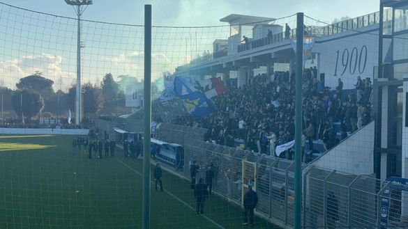 Tifosi Lazio a Formello