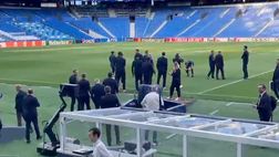 VIDEO FCIN1908 / Inter arrivata allo stadio a San Sebastian: il walk around