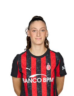 (Foto tratta da www.acmilan.com) leda-gemmi-rosa-milan-femminile-squadra-2025-2026
