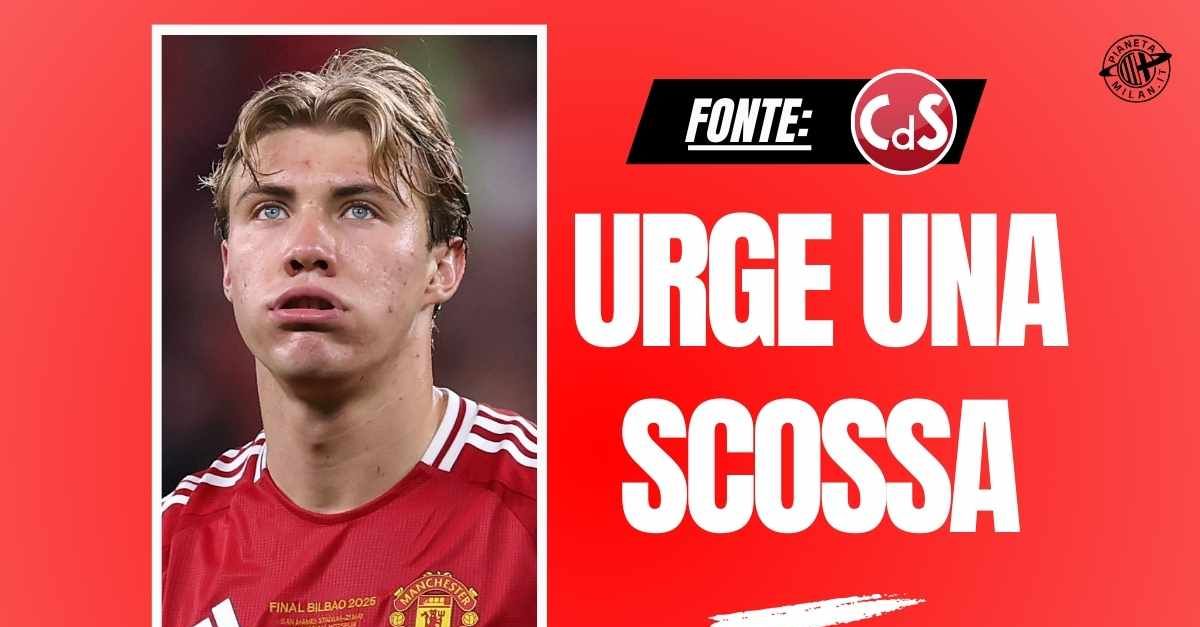 calciomercato napoli su hojlund vlahovic pista difficile milan che fai