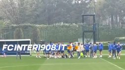 VIDEO FCIN1908 / L’Inter si allena alla vigilia della gara col Bayern