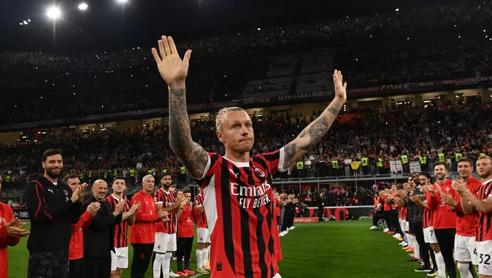 Simon Kjaer Milan-Salernitana 3-3 Serie A News 2023-24