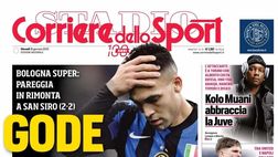 PRIMA PAGINA CORRIERE DELLO SPORT OGGI: “Gode Conte”