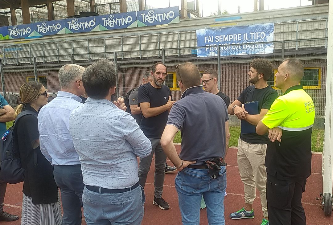 GALLERY Dimaro, sopralluogo di Stellini e dello staff di Conte: tutte le foto - immagine 13