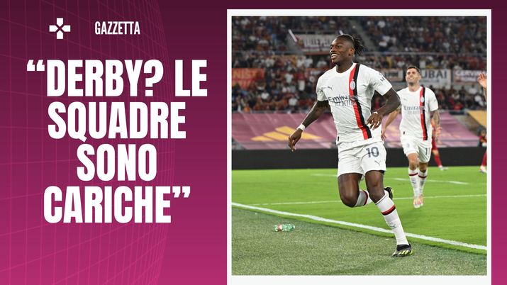 Rafael Leao AC Milan Roma-Milan 1-2 Serie A 2023-2024
