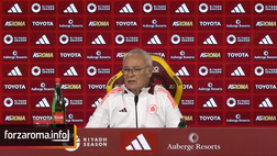 VIDEO – Ranieri: “Dovbyk non sta bene. Non so se ci sarà contro il Lecce”