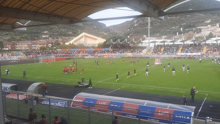 Gubbio stadio derby