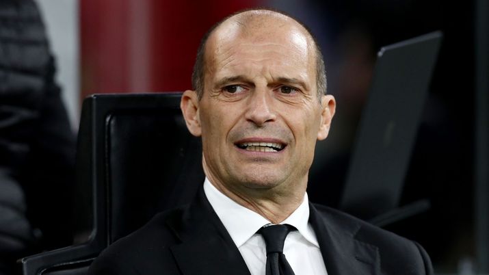 Massimiliano Allegri, allenatore AC Milan, qui prima di Milan-Atalanta 2-3 di Serie A