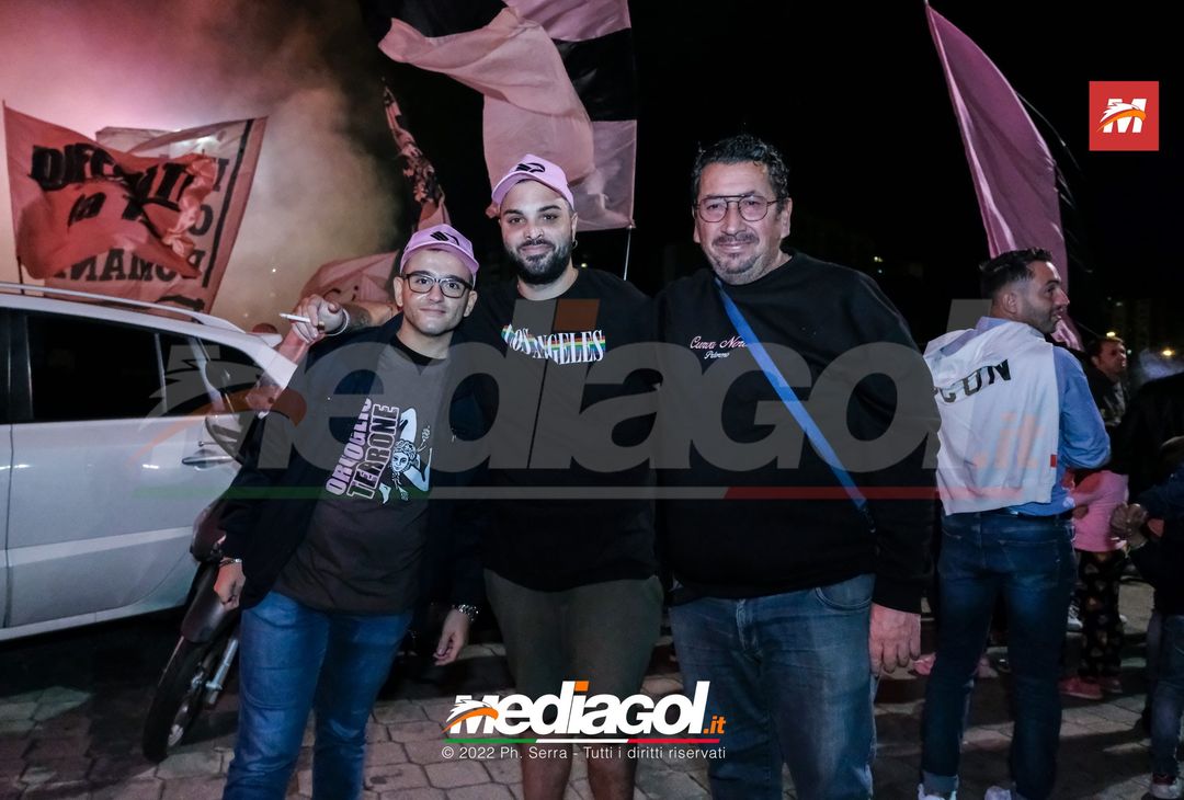 FOTO PALERMO, cori e fumogeni al Barbera: festa per i 122 anni del club (LA GALLERY) - immagine 59