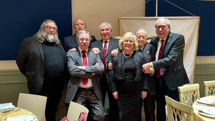 Zaccarelli e Don Robella presenti alla cena del circolo soci Torino FC 1906 Zaccarelli e Don Robella presenti alla cena del circolo soci Torino FC 1906 - immagine 1