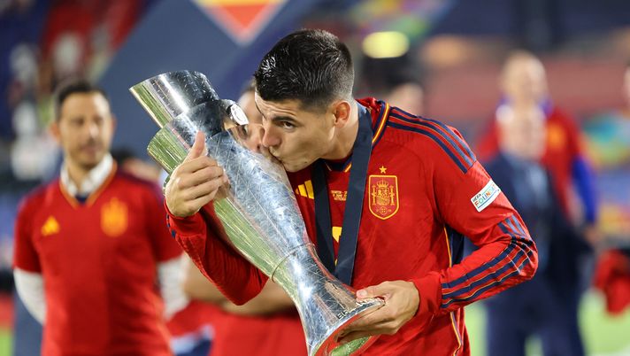 Álvaro Morata (attaccante Atlético Madrid), obiettivo di calciomercato del Milan | AC Milan News (Getty Images) Álvaro Morata Atlético Madrid Calciomercato AC Milan
