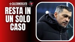 Milan, Conceicao tempo finito? Resterebbe solo in un caso