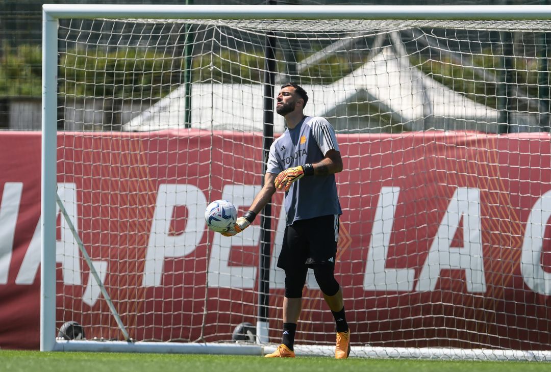 Trigoria, scarico per i titolari della partita contro il Milan – FOTOGALLERY - immagine 13