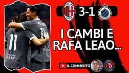 Milan-Bruges 3-1, Fonseca sbaglia e rimedia. La delusione di Leao e… Camarda