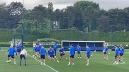 VIDEO FCIN1908 / Inter, vigilia di Barcellona ad Appiano: torello per i nerazzurri