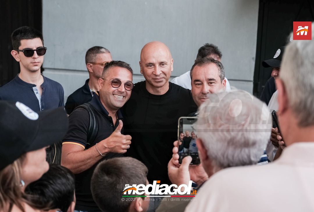 FOTO PALERMO, Mister Corini incontra i tifosi rosanero al ‘Renzo Barbera’ (Gallery) - immagine 15