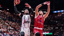 Playoff LBA – Gara 3: La Virtus perde contro l’Olimpia Milano 81 a 78