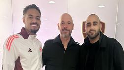 Roma, ten Hag ospite a Trigoria. Mancini parla di Ranieri: “Prima mi odiava…”