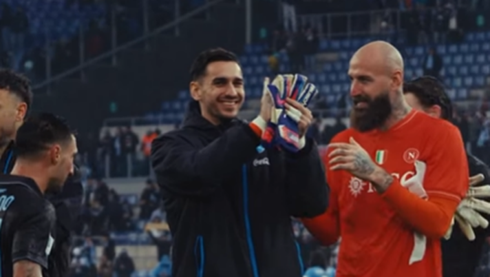 Lazio-Napoli, il gesto della squadra azzurra verso i tifosi a fine partita IL VIDEO lazio napoli