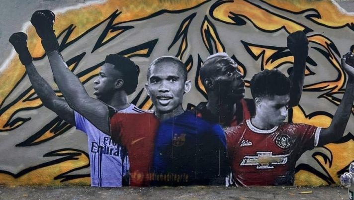 Barcellona, un affresco contro il razzismo: con Balotelli in maglia rossonera - immagine 1