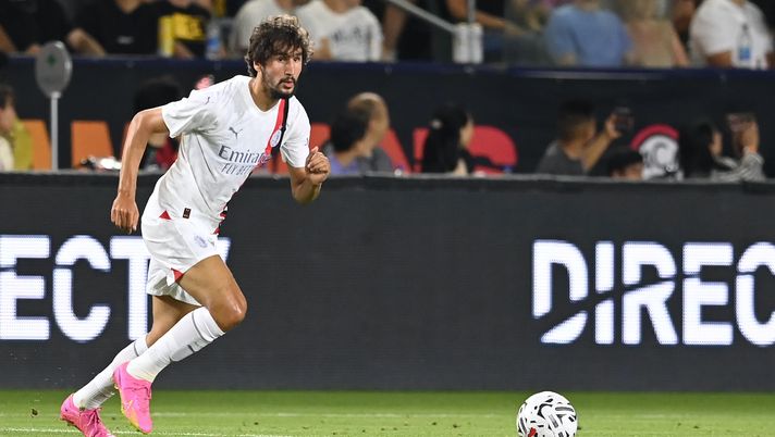 Yacine Adli AC Milan amichevole Juventus-Milan 6-5 dcr precampionato 2023-2024