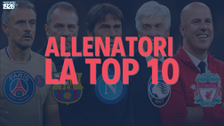 Da Emery a Flick e i 4 italiani: la top 10 dei migliori tecnici! La posizione di Conte
