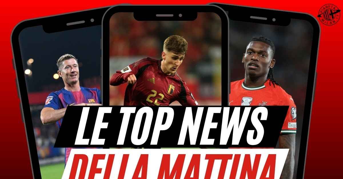 milan leao subito al lavoro infortunio saelemaekers quanto star224 fuori lewandowski che novit224